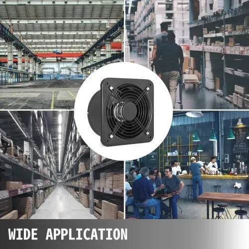 VEVOR 250 mm Axialventilator, 50Hz Wandventilator, 2580 U / min Wandlüfter, 220V entilator Lüfter, Axialventilator, Wandventilator – Bild 6