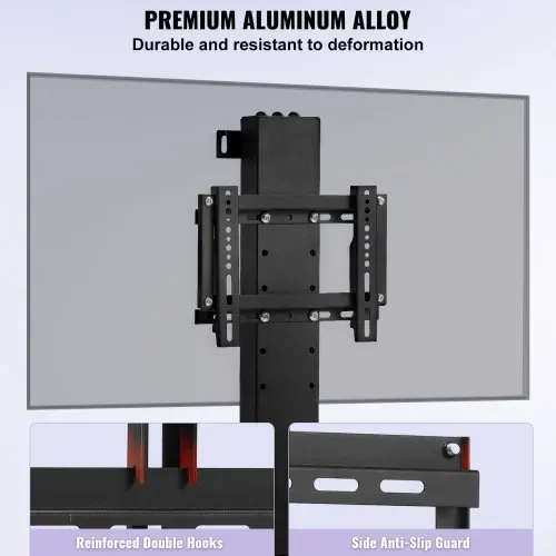 VEVOR TV-Ständer für LCD-LED-Plasmafernseher, Automatischer TV-Ständer, Aufzug für Fernseher, TV Lift Halterung 77-127 cm, Höhenverstellbar & Stabil Max. 60 kg – Bild 2