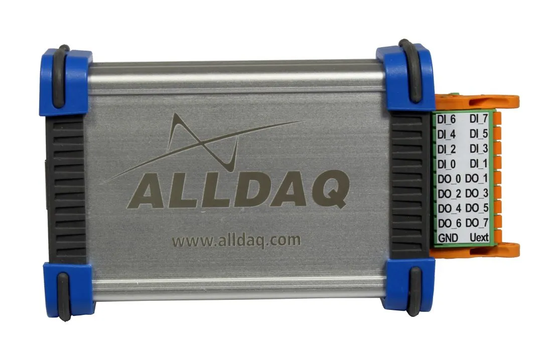 ALLDAQ ADQ-51 USB2.0 to 8x DO, 8x DI (isoliert) ALLDAQ ADQ-51 USB2.0 to 8x DO, 8x DI (isoliert)