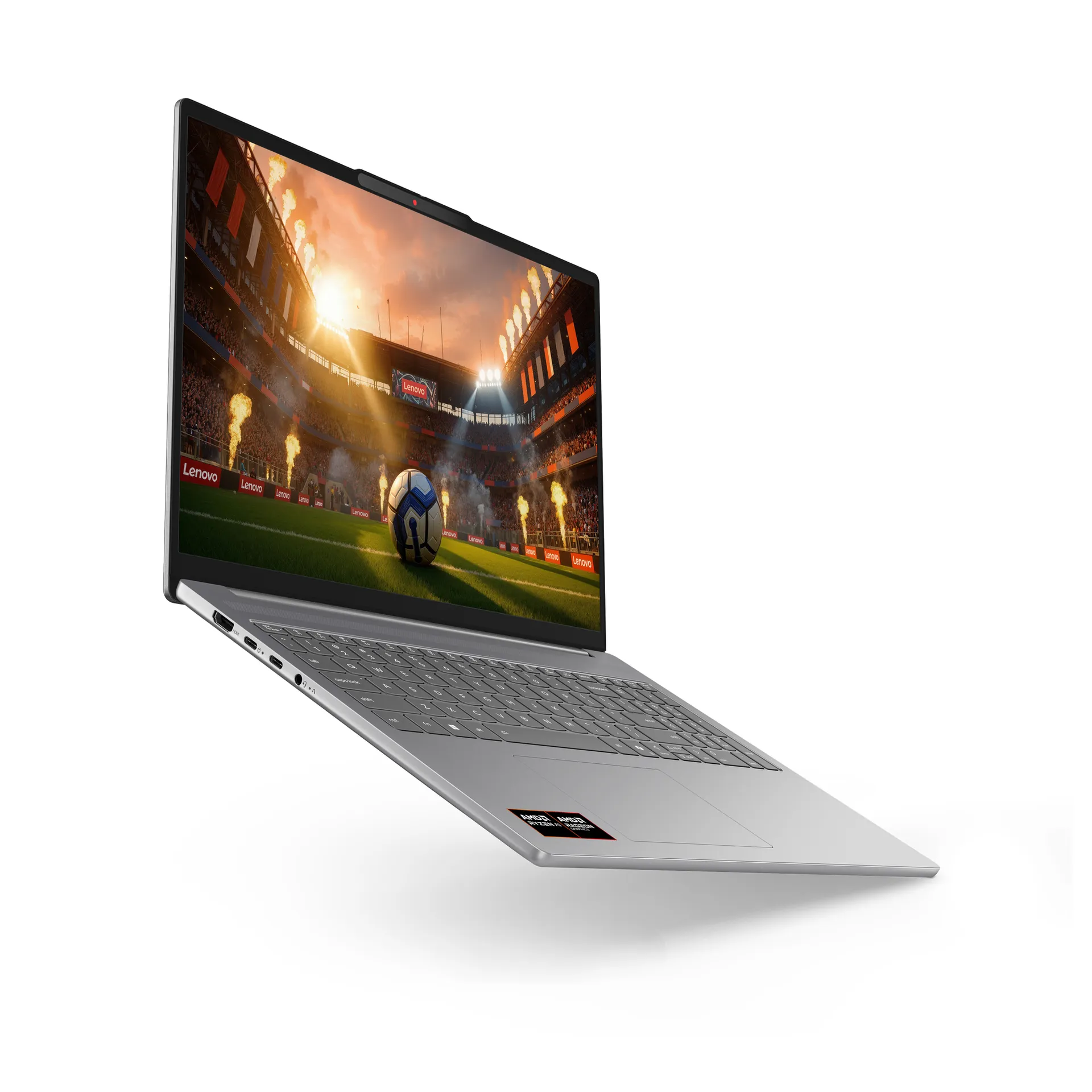 Lenovo IdeaPad Slim 5 16AGP11 Copilot+ PC AMD Ryzen AI 5 430 Laptop 40,6 cm (16") WUXGA 16 GB DDR5-SDRAM 1 TB SSD Wi-Fi 7 (802.11be) Windows 11 Home Deutsch Grau – Bild 4
