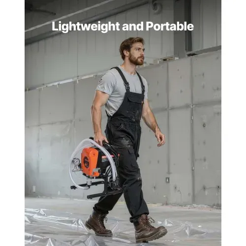 VEVOR Airless-Farbspritzgerät Sprühgerät 900 W 3300 psi, 1,78 L/min Farbsprühsystem mit Reinigungsbürste & Schlauch & Verlängerungsstange & Düsen, Farbsprühgerät für Wohnungen, Gebäude – Bild 6