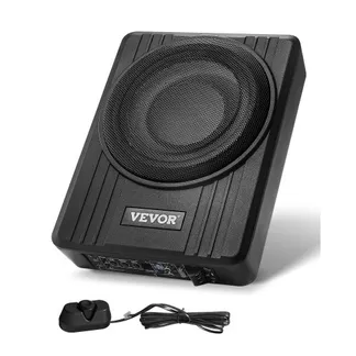 VEVOR Untersitz Auto Subwoofer 300 W 254 mm schlanker Auto Subwoofer mit Stromversorgung, Subsystem mit eingebautem Verstärker, Hoch-/Niedrigpegel-Eingang und Lautstärkeregler für SUVs Lkws VEVOR Untersitz Auto Subwoofer 300 W 254 mm schlanker Auto Subwoofer mit Stromversorgung, Subsystem mit eingebautem Verstärker, Hoch-/Niedrigpegel-Eingang und Lautstärkeregler für SUVs Lkws