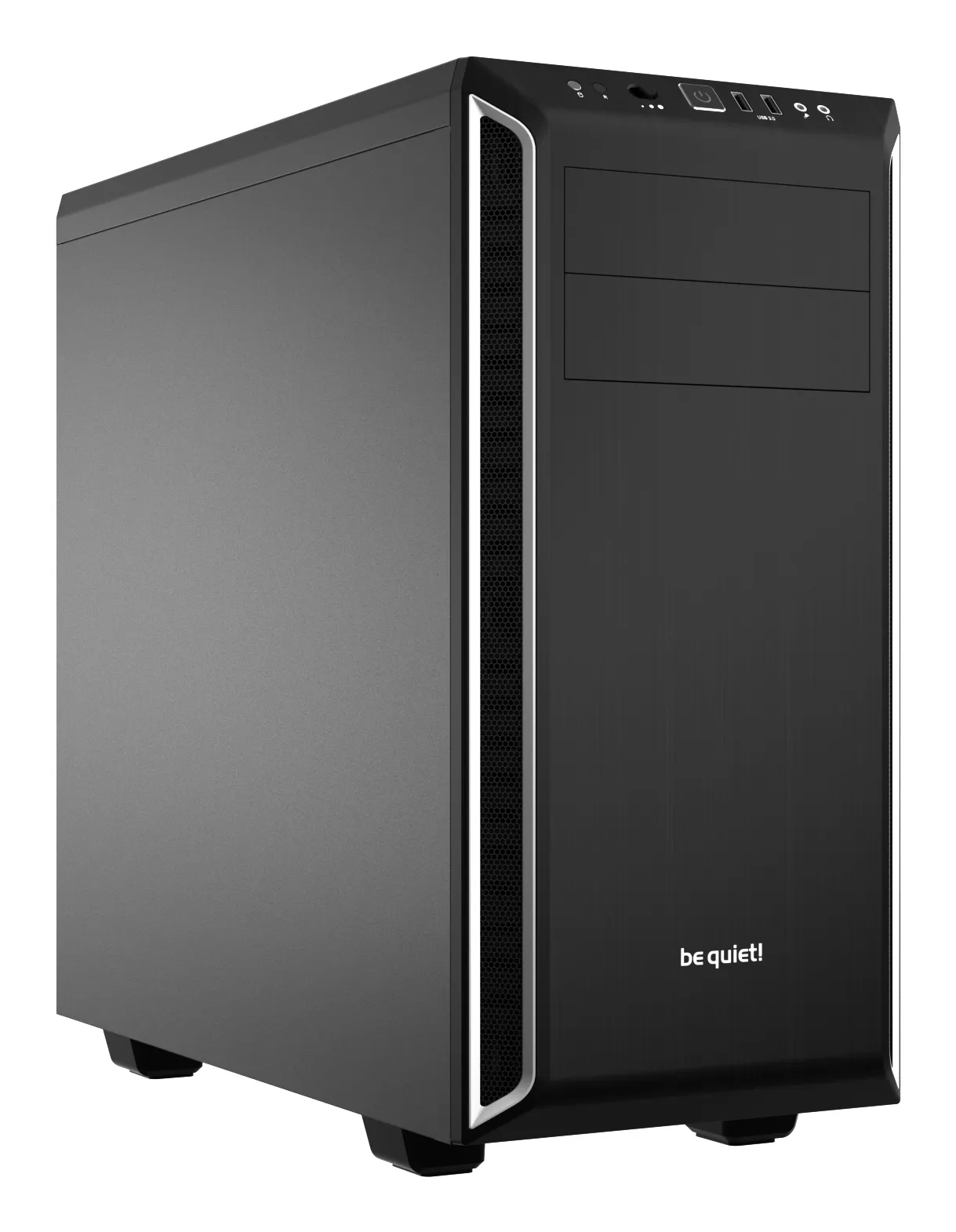 be quiet! Pure Base 600 Midi Tower Schwarz, Silber be quiet! Pure Base 600 Midi Tower Schwarz, Silber