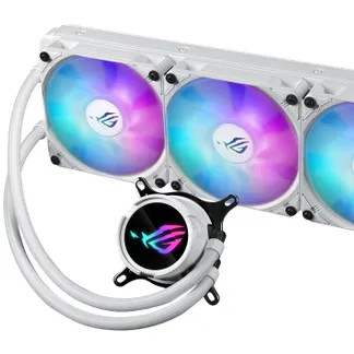 ASUS ROG Strix LC III 360 ARGB White Edition Prozessor Flüssigkeitskühlung 12 cm Weiß ASUS ROG Strix LC III 360 ARGB White Edition Prozessor Flüssigkeitskühlung 12 cm Weiß