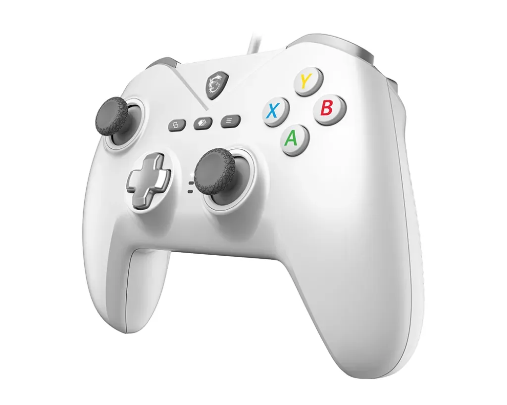 MSI FORCE GC200 WHITE Gaming-Controller Weiß USB Gamepad Analog / Digital Android, PC – Bild 2