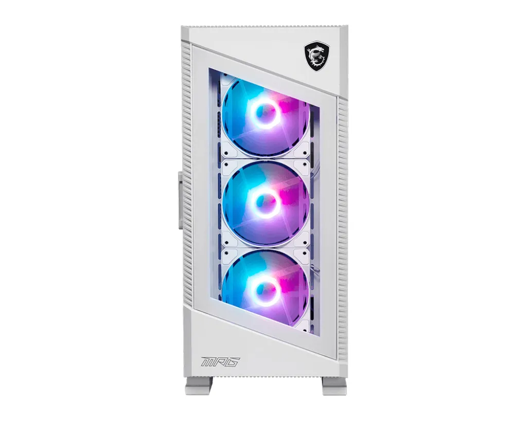 MSI MPG 100R WHITE Midi Tower Weiß – Bild 2
