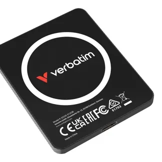Verbatim SnapBack Ultra Slim SSD 512GB USB Typ-C USB 3.2 Gen 2×2 Schwarz Verbatim SnapBack Ultra Slim SSD 512GB USB Typ-C USB 3.2 Gen 2×2 Schwarz
