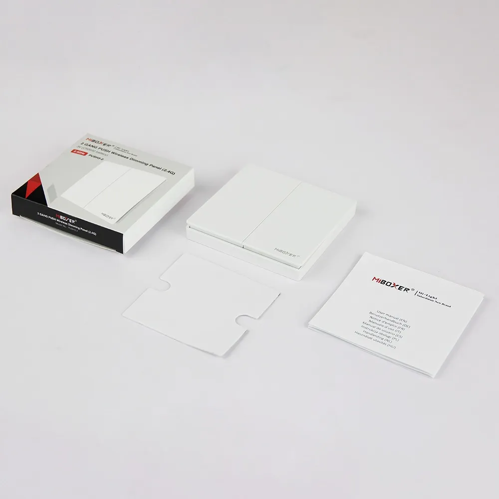 Synergy 21 LED Fernbedienung 2,4GHz dual white (CCT) Wireless Dimm Panel (w) *Milight/Miboxer* Synergy 21 LED Fernbedienung 2,4GHz dual white (CCT) Wireless Dimm Panel (w) *Milight/Miboxer*