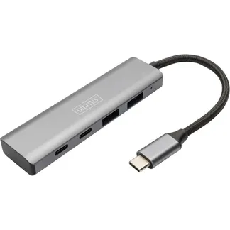 USB-C 4-Port 2x USB A + 2x USB-C, USB-Hub USB-C 4-Port 2x USB A + 2x USB-C, USB-Hub