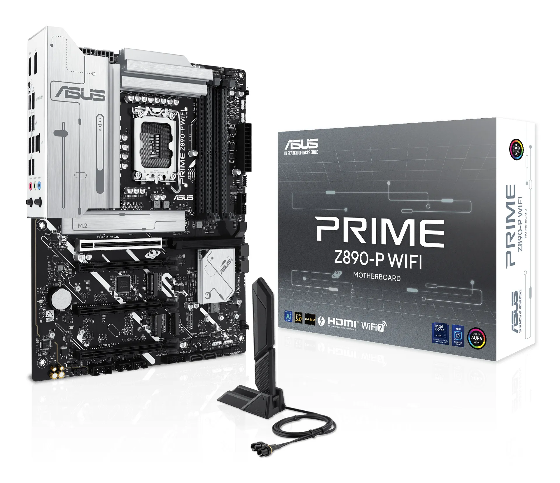 ASUS PRIME Z890-P WIFI Intel Z890 LGA 1851 (Socket V1) ATX ASUS PRIME Z890-P WIFI Intel Z890 LGA 1851 (Socket V1) ATX