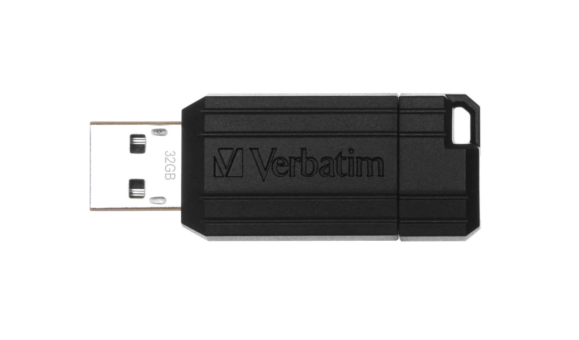 Verbatim PinStripe – USB-Stick 32 GB – Schwarz Verbatim PinStripe – USB-Stick 32 GB – Schwarz