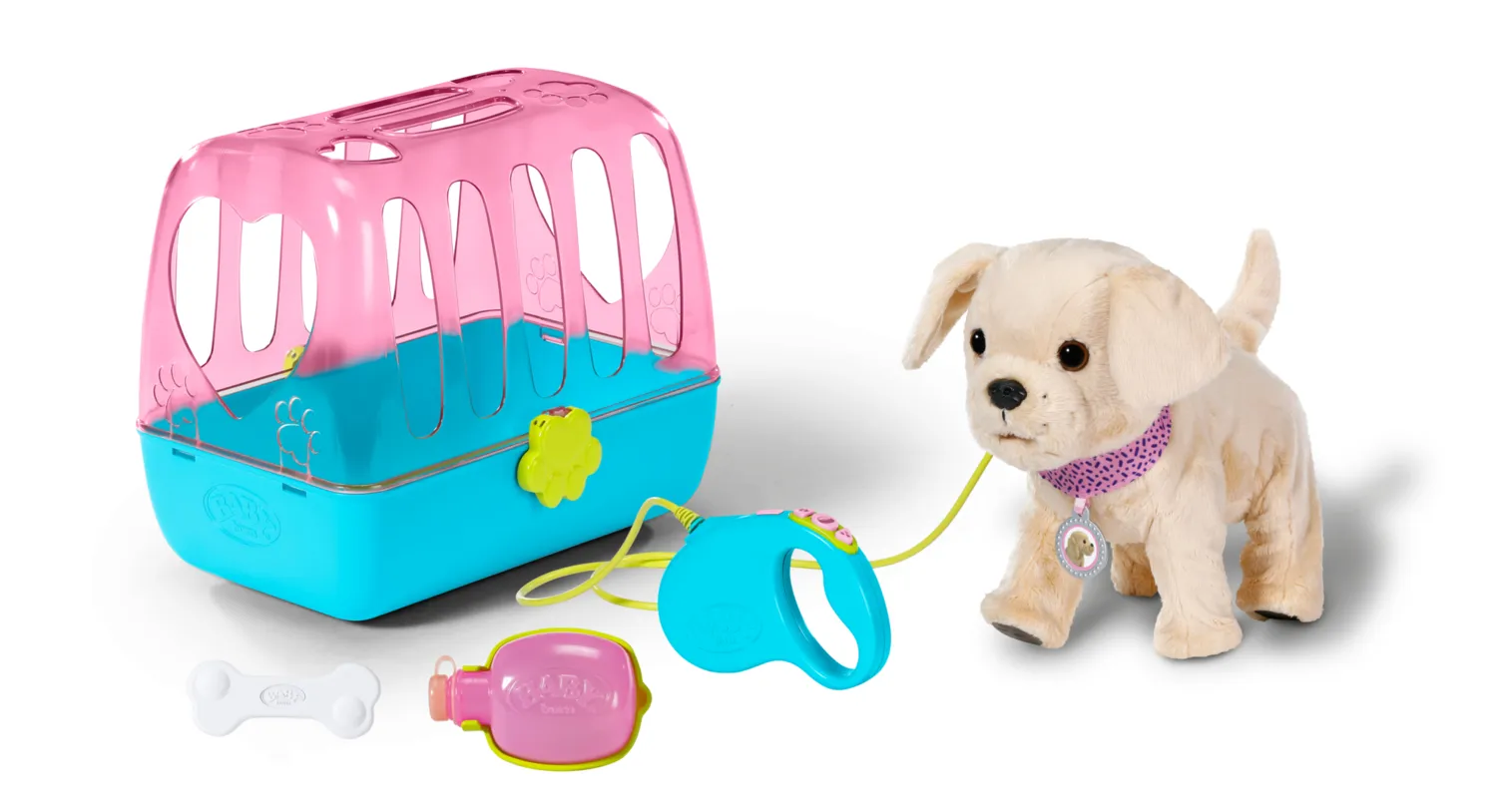 BABY born My Dog Lucky with Box Puppen-Haustier BABY born My Dog Lucky with Box Puppen-Haustier