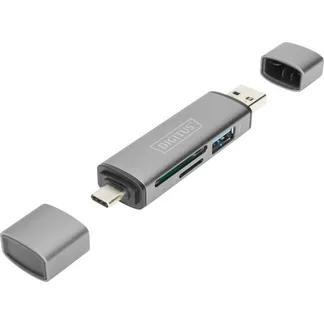 Dual Card Reader USB-C / USB 3.0, OTG, Kartenleser Dual Card Reader USB-C / USB 3.0, OTG, Kartenleser