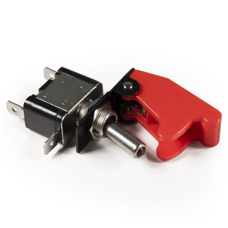 Kill-Switch McPower mit Schutzkappe und LED, 12V / 20A, rot Kill-Switch McPower mit Schutzkappe und LED, 12V / 20A, rot