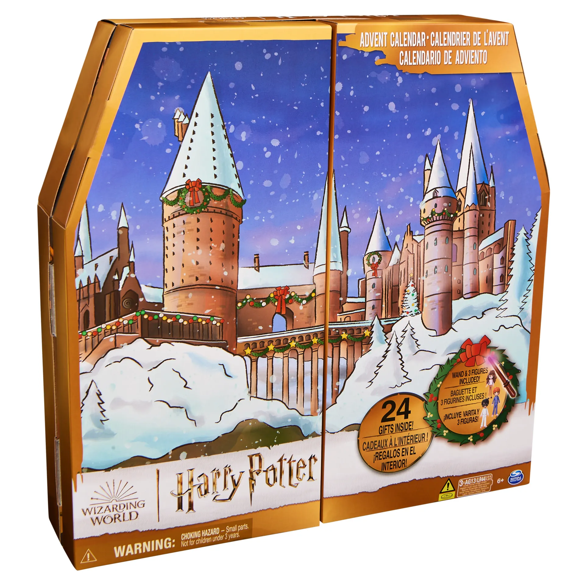 Wizarding World Harry Potter Magical Minis Adventskalender 2023 mit Mini-Zauberstab, 3 Spielfiguren und weiteren Überraschungen – Bild 7