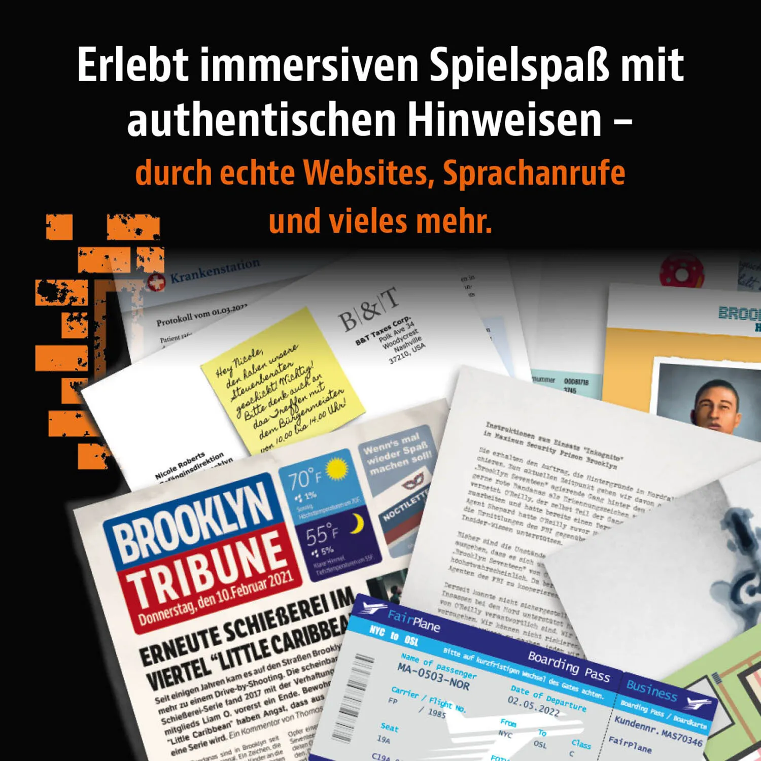 Kosmos Masters of Crime - Inkognito 150 min Brettspiel Detektiv – Bild 6