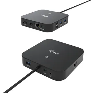 i-tec USB-C Dual Display Docking Station with Power Delivery 100 W i-tec USB-C Dual Display Docking Station with Power Delivery 100 W