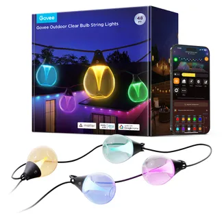 Govee H7025CB1 Smart Lighting Intelligente Strangleuchte Wi-Fi/Bluetooth Govee H7025CB1 Smart Lighting Intelligente Strangleuchte Wi-Fi/Bluetooth