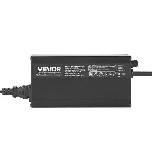 VEVOR 12 V 10 A Lithium-Batterieladegerät, 14,6 V DC Ladespannung, mit Anderson-Anschluss, LED-Anzeige, 0-V-Aktivierung, für Lithium-LiFePO4-Deep-Cycle-Akkus von Booten, Wohnmobilen – Bild 8