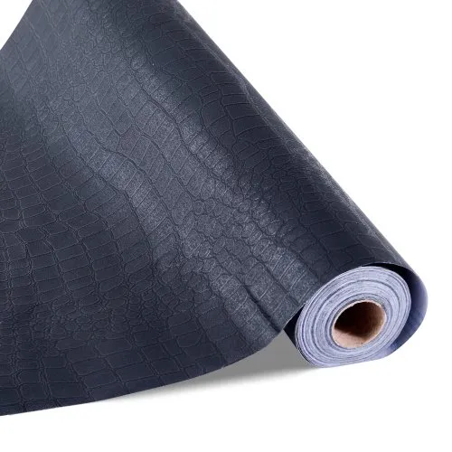 VEVOR Tapete selbstklebend, 40 cm x 10 m, Wandtapete, Klebefolie mit rissiger Struktur, Möbelfolie, Möbelaufkleber, dekorative Vinylrolle für Schlafzimmer, Küche, Büro, Badezimmer, Schwarz VEVOR Tapete selbstklebend, 40 cm x 10 m, Wandtapete, Klebefolie mit rissiger Struktur, Möbelfolie, Möbelaufkleber, dekorative Vinylrolle für Schlafzimmer, Küche, Büro, Badezimmer, Schwarz