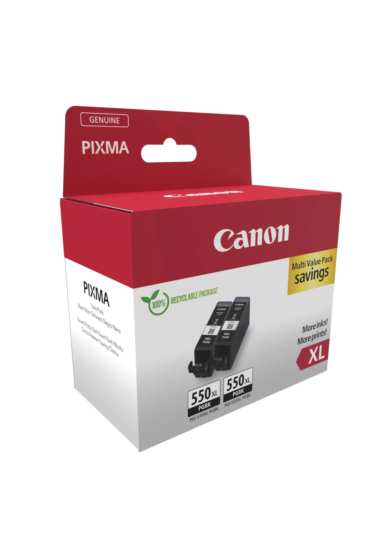 Canon PGI-550XL BK Twin Pack – Bild 2