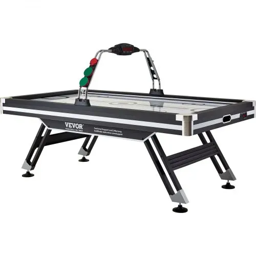 VEVOR luftbetriebener Hockeytisch, Indoor-Hockeytisch für Kinder und Erwachsene, LED-Sporthockeyspiel mit 2 Pucks, 2 Schiebern und elektronischem Punktesystem, Arcade-Gaming-Set für Spielzimmer – Bild 8