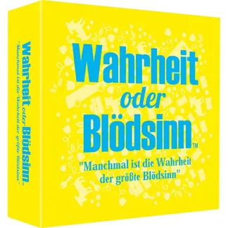 Wahrheit oder Blödsinn? Die Wahrheit ist der größte Blödsinn, Partyspiel Wahrheit oder Blödsinn? Die Wahrheit ist der größte Blödsinn, Partyspiel
