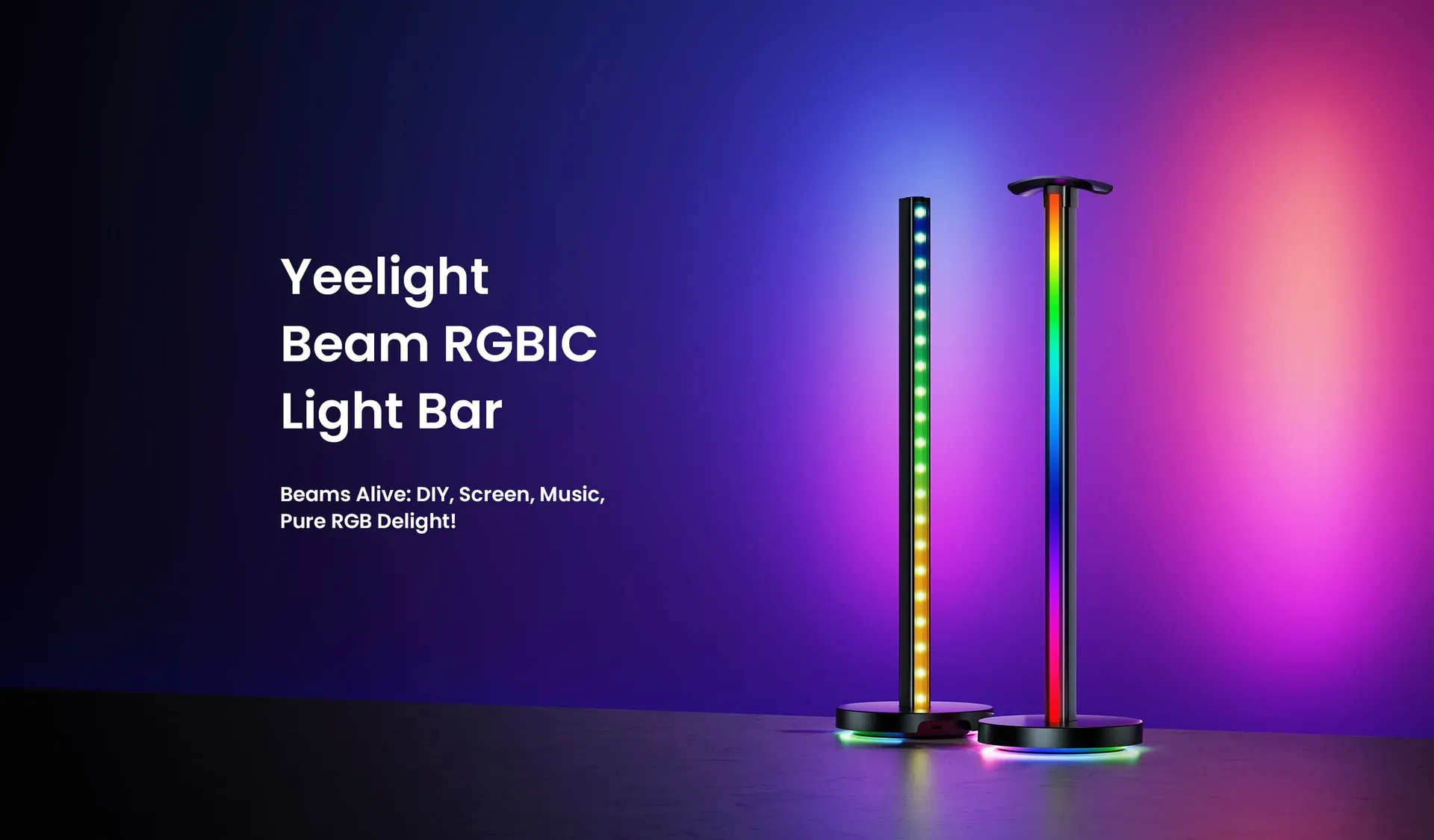 Yeelight Beam Rgbiclight Bar – 2 Pack Yeelight Beam Rgbiclight Bar – 2 Pack