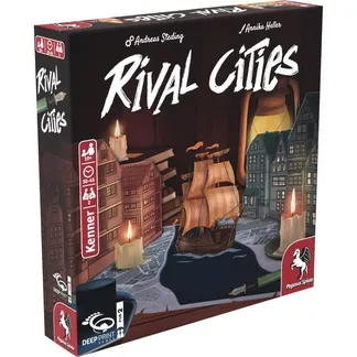 Deep Pint Games Rival Cities, Brettspiel Deep Pint Games Rival Cities, Brettspiel