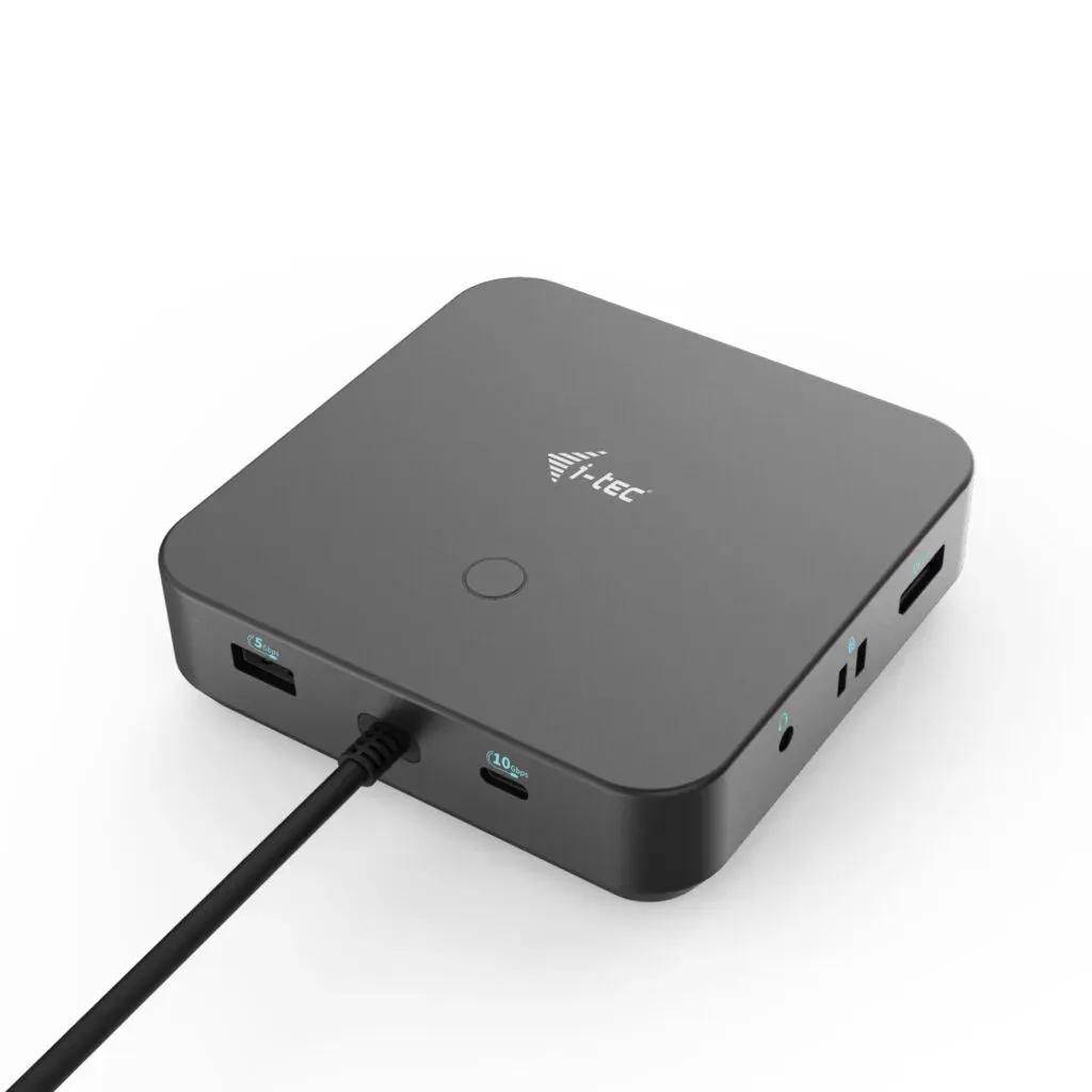 i-tec USB-C HDMI Dual DP Docking Station with Power Delivery 100 W + Universal Charger 100 W – Bild 3