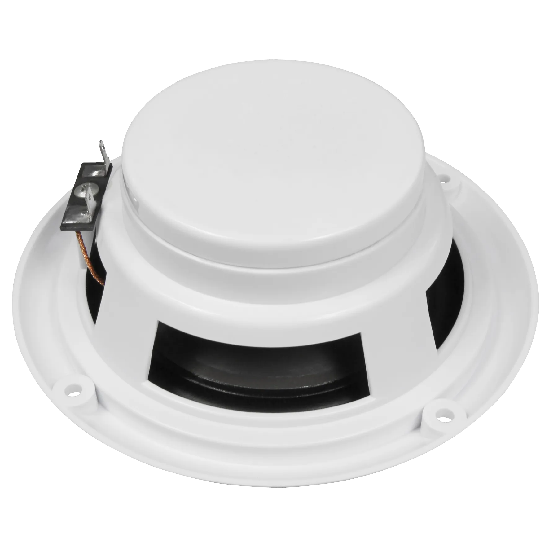 Decken- und Wandaußenlautsprecher HOLLYWOOD ''WL-15'', Ø 148mm, 80 Watt, weiß, Paar – Bild 3