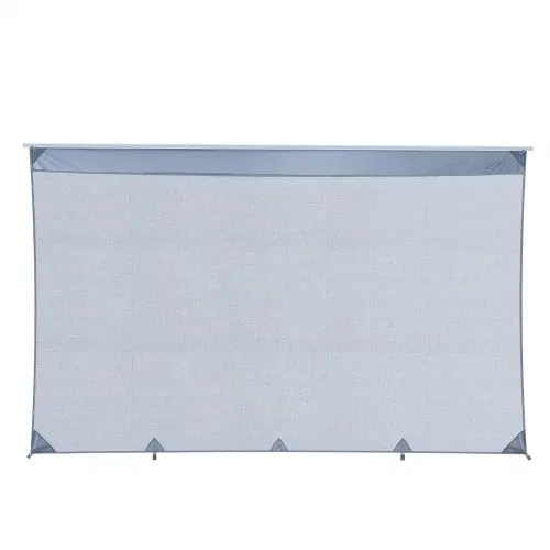 VEVOR Sonnenschutz (2 x 3,3 m) für Markisen (3,5 m), Markisen-Vorderwand aus Polyester-Netzgewebe, Doppelt Genähter & Atmungsaktiver Sichtschutz für Wohnmobil, Camping & Wohnwagen – Bild 10