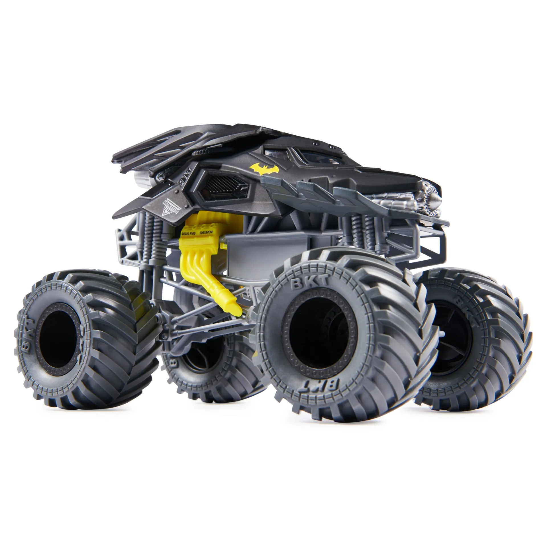 Monster Jam , offizieller Batmobile Monster Truck, Metall-Spritzguss-Fahrzeug zum Spielen und Sammeln im Maßstab 1:24 – Bild 4
