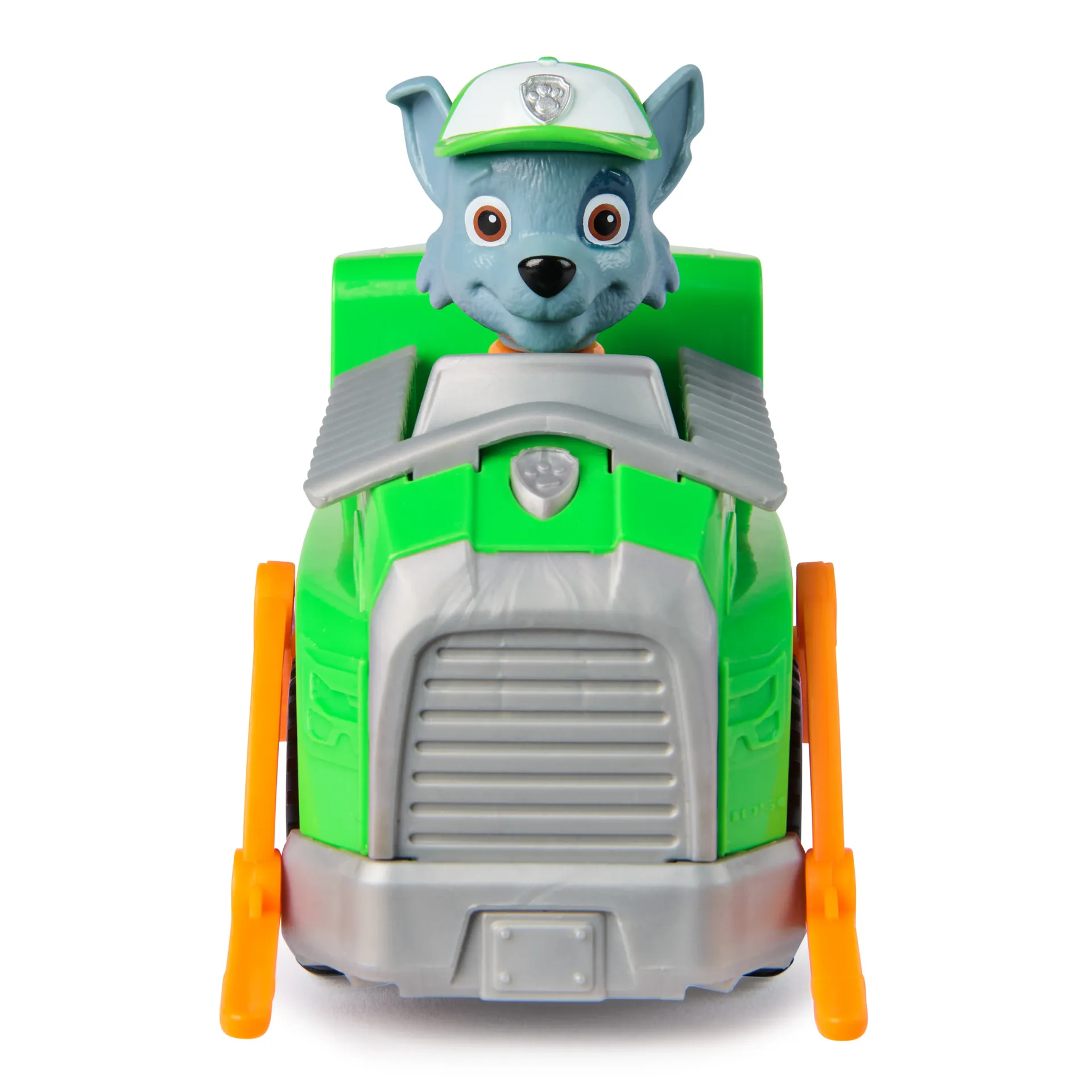 PAW Patrol Rocky-Figur mit Recycling-Truck, stabiles Basis-Fahrzeug (2025), authentisches Spielzeug zur Serie für Kinder ab 3 Jahren – Bild 7
