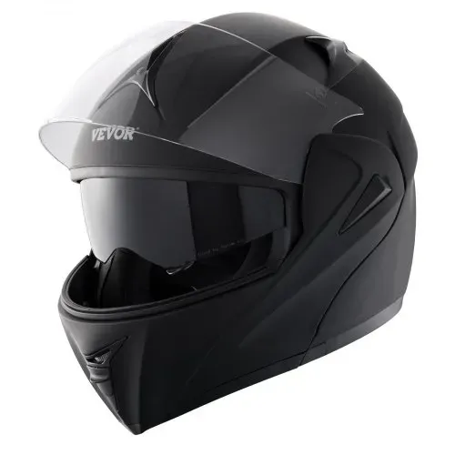 VEVOR Motorradhelm ohne Maske Helmgröße 59-60 cm, ABS Helme mit hoher Dichte & Bluetooth-Kommunikation & Wechselglas Größe L DOT-geprüfter bequemer Motocross-Helm, für Jugendliche & Erwachsene – Bild 10