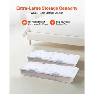 VEVOR Unterbettkommode Unterbettaufbewahrungsbox 2 Stk. Rollbar (101 x 51 x 15 cm) Unterbettbehälter mit Deckel &
grauem Riegel, Aufbewahrungsbox Organizer für Kleidung Schuhe Decken Schlafzimmer VEVOR Unterbettkommode Unterbettaufbewahrungsbox 2 Stk. Rollbar (101 x 51 x 15 cm) Unterbettbehälter mit Deckel &
grauem Riegel, Aufbewahrungsbox Organizer für Kleidung Schuhe Decken Schlafzimmer