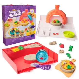 Kinetic Sand Squish Pizza Set Kinetic Sand Squish Pizza Set