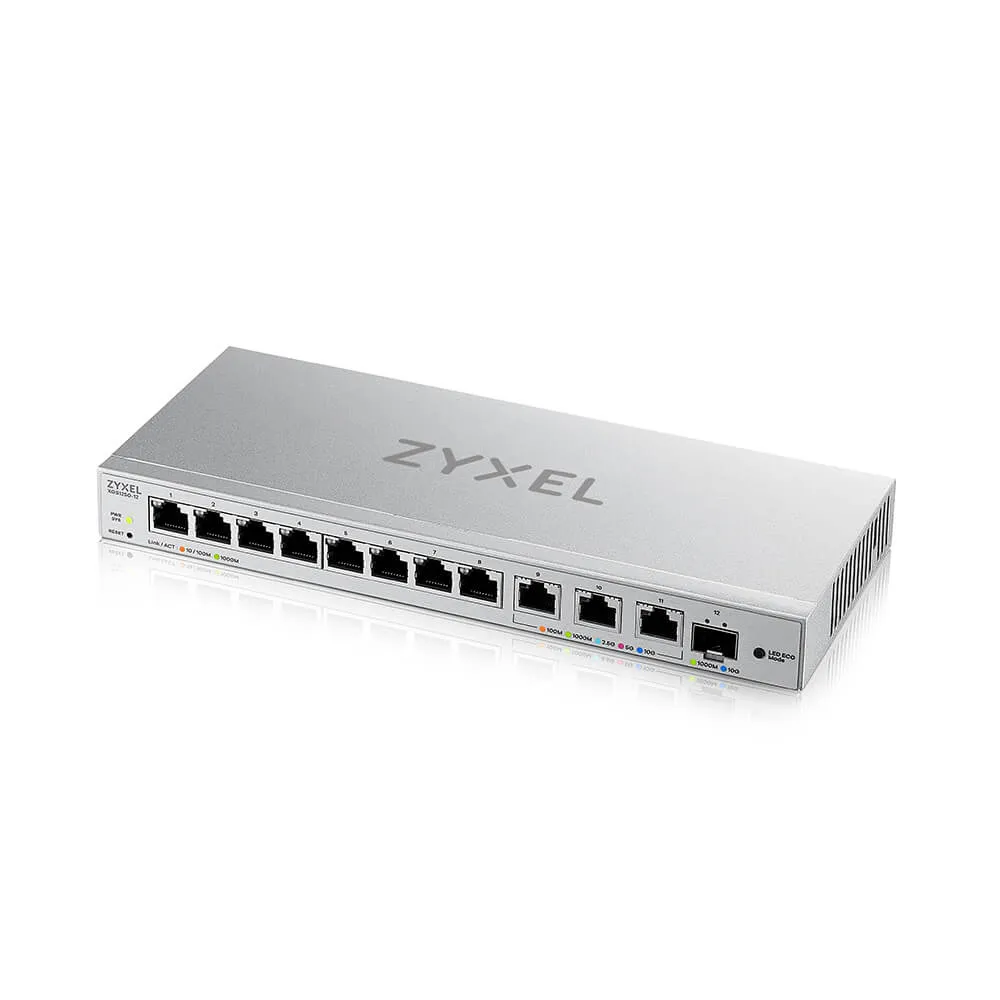 Zyxel XGS1250-12 Managed L2 10G Ethernet (100/1000/10000) Grau – Bild 3