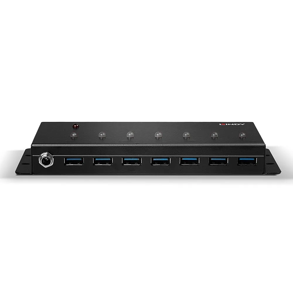Lindy 43128 Schnittstellen-Hub 5000 Mbit/s Schwarz – Bild 3
