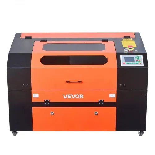 VEVOR CO2-Lasergravierer 60 W, 600x400 mm Arbeitsbereich, CO2-Laser-Gravier- & Schneidemaschine mit 4-Wege-Luftunterstützung, kompatibel mit LightBurn, CorelDRAW & RDWorks, für Holz, Acryl & Glas – Bild 10
