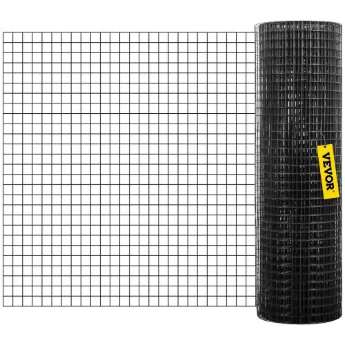 VEVOR Maschendraht 61 x 3048 cm verzinkter, mit Vinyl beschichteter 16-Gauge-Maschendrahtzaun aus Stahl mit einer Schneidezange und einem Paar Stoffhandschuhen, für Gartenzäune und Haustiergehege – Bild 10