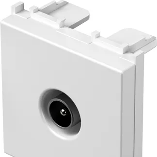 TEM Serie Modul Steckdosen SOCKET TV BASIC0dB 2M PW TEM Serie Modul Steckdosen SOCKET TV BASIC0dB 2M PW