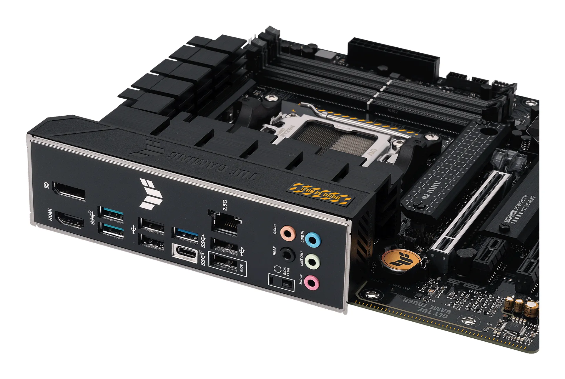 ASUS TUF GAMING B650M-PLUS AMD B650 Sockel AM5 micro ATX – Bild 6