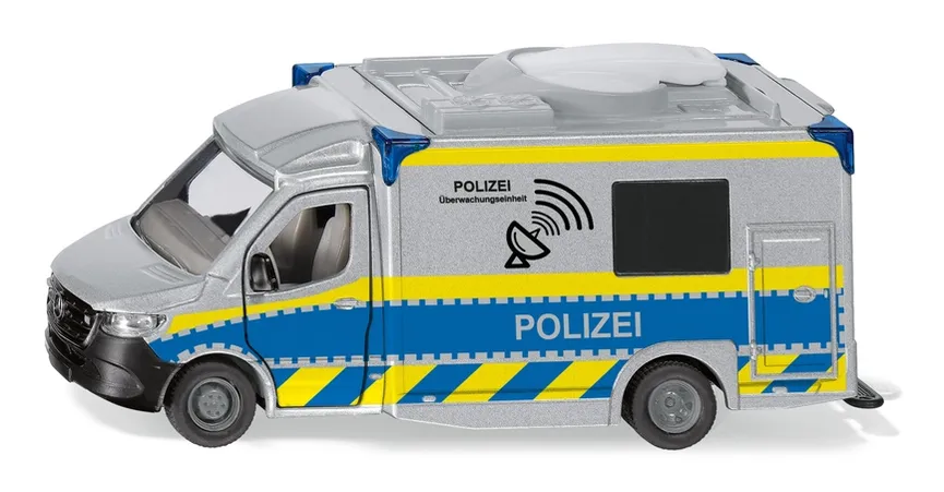 Siku Mercedes-Benz Sprinter Police Modell Polizeiwagen Vormontiert 1:50 Siku Mercedes-Benz Sprinter Police Modell Polizeiwagen Vormontiert 1:50