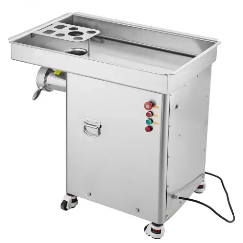VEVOR kommerzieller Fleischwolf 16,65 kg/min 4000 W elektrischer Fleischwolf mit Klingen & Mahlplatten, elektrische Wurstmaschine, gewerblicher Fleischwolf Edelstahl für Küche Restaurant Metzgerei – Bild 10