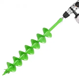 VEVOR Erdbohrer für Bohrmaschine, Ø 790×120 mm Gartenbohrer, kompatibel mit Bohrern mit 20 mm Innendurchmesser, Pfahlbohrer, Durchlässenbohrer, Grabungswerkzeug zum Pflanzen und Bohren VEVOR Erdbohrer für Bohrmaschine, Ø 790×120 mm Gartenbohrer, kompatibel mit Bohrern mit 20 mm Innendurchmesser, Pfahlbohrer, Durchlässenbohrer, Grabungswerkzeug zum Pflanzen und Bohren