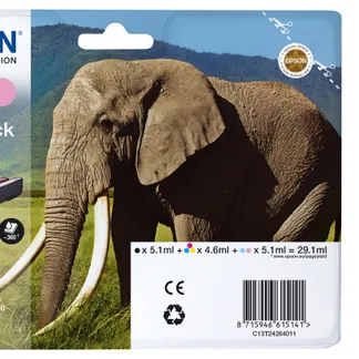 Epson Elephant Multipack 6-colours 24 Claria Photo HD Ink Epson Elephant Multipack 6-colours 24 Claria Photo HD Ink