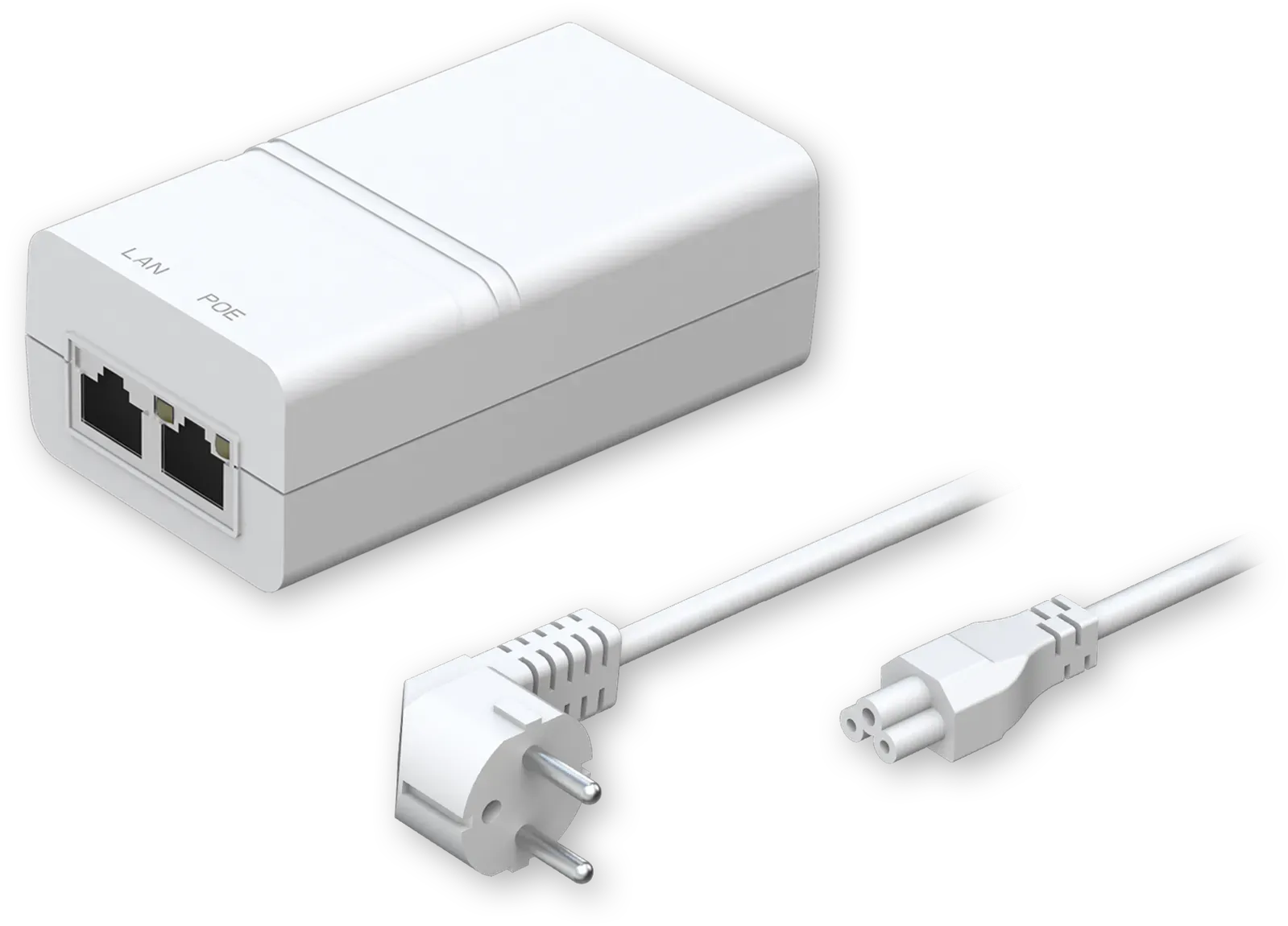 Teltonika · Zubehör · Power · EU Single Port Gigabit Passive PoE Injector 30W Teltonika · Zubehör · Power · EU Single Port Gigabit Passive PoE Injector 30W