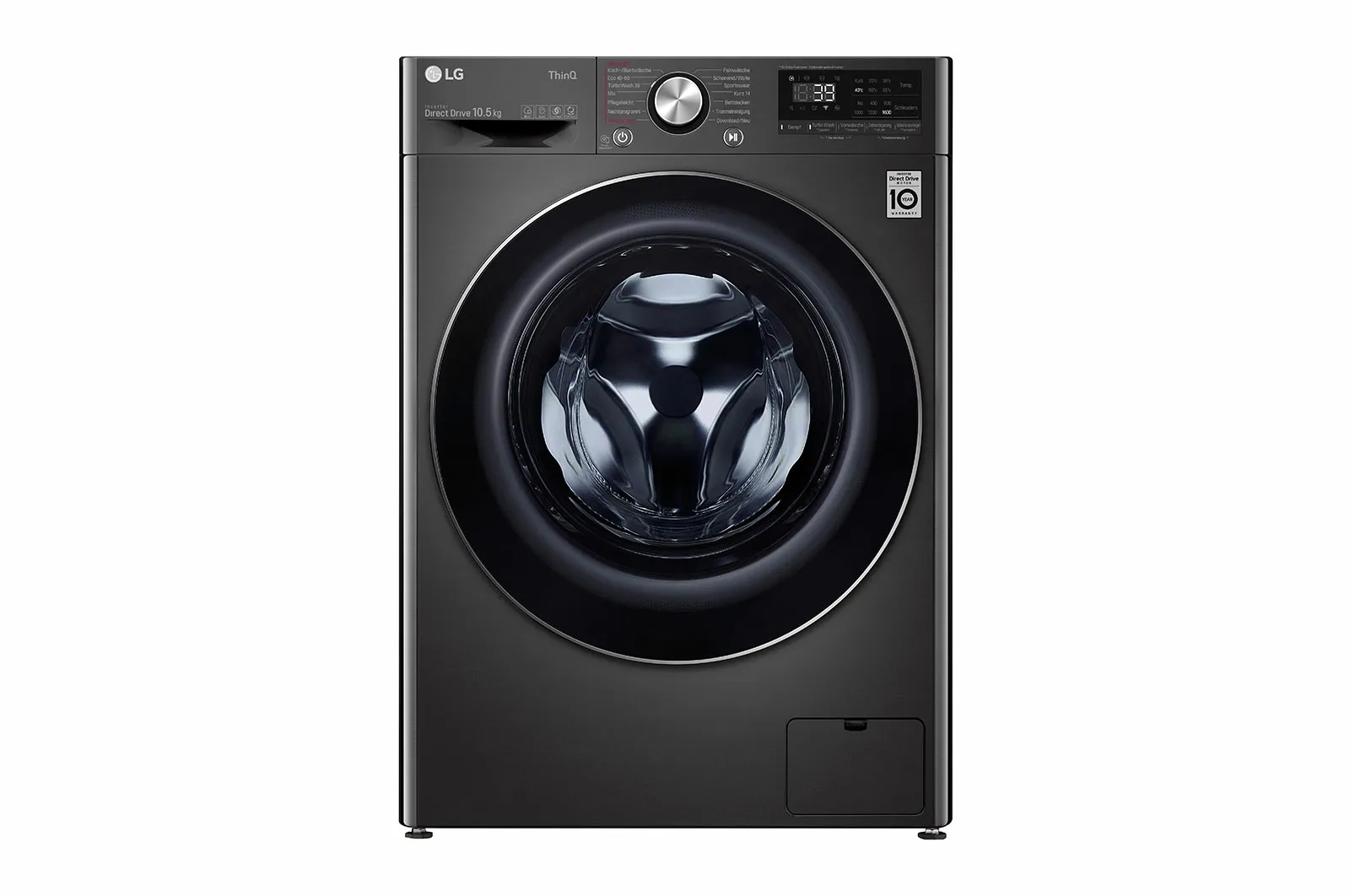 LG F6WV710P2S Waschmaschine Frontlader 10,5 kg 1560 RPM Schwarz, Edelstahl LG F6WV710P2S Waschmaschine Frontlader 10,5 kg 1560 RPM Schwarz, Edelstahl