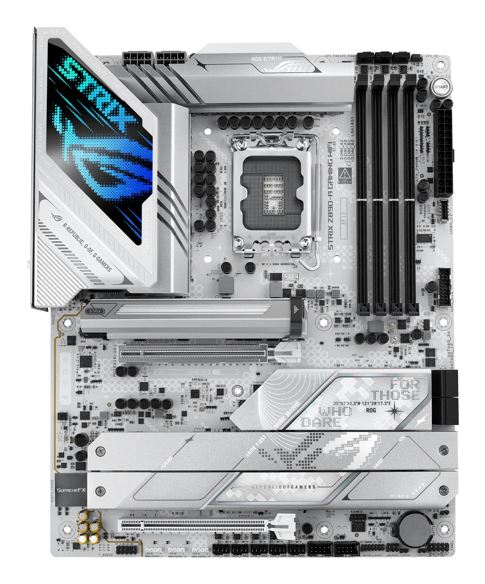 ASUS ROG STRIX Z890-A GAMING WIFI Intel Z890 LGA 1851 (Socket V1) ATX – Bild 2